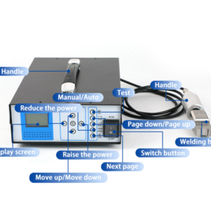 Intelligent Ultrasonic Power Supply Ultrasonic Generator for Plastic Welding