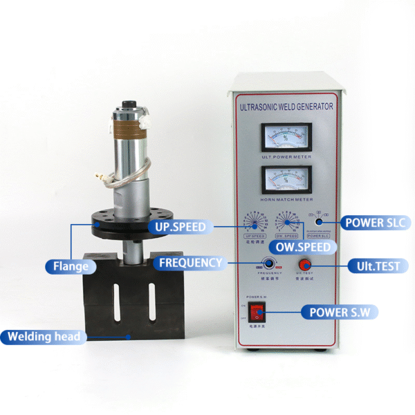 Ultrasonic Spot Welding Machine for Sealing Welding, Simulated Embossing Machine, Composite Machine