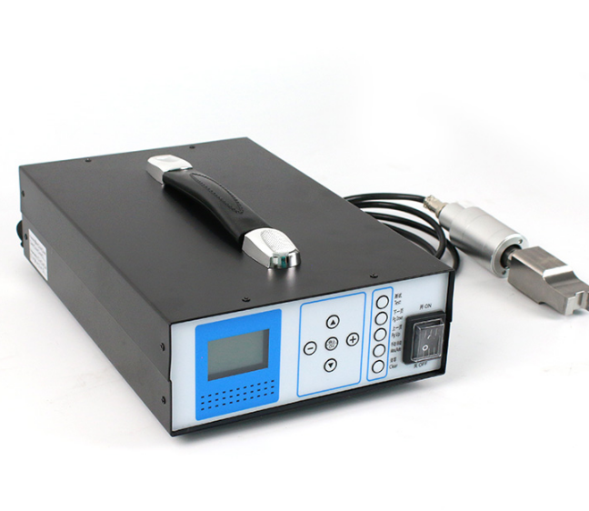 Handheld Ultrasonic Spot Welding Machine, Welding Machine, Conveyor Belt Fabric Plastic Welding