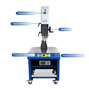 High Speed Automatic Rotary Melting Ultrasonic Rotary Plastic Welder for Polyvinyl Chloride Ultrasonic Rotary Welding Machine