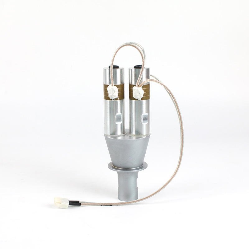20khz 2600w Ultrasonic Transducer Booster Flange Horn Welding - 图片 2